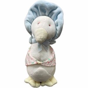 EDEN Vintage Mother Goose Duck Plush Stuffed Animal Easter